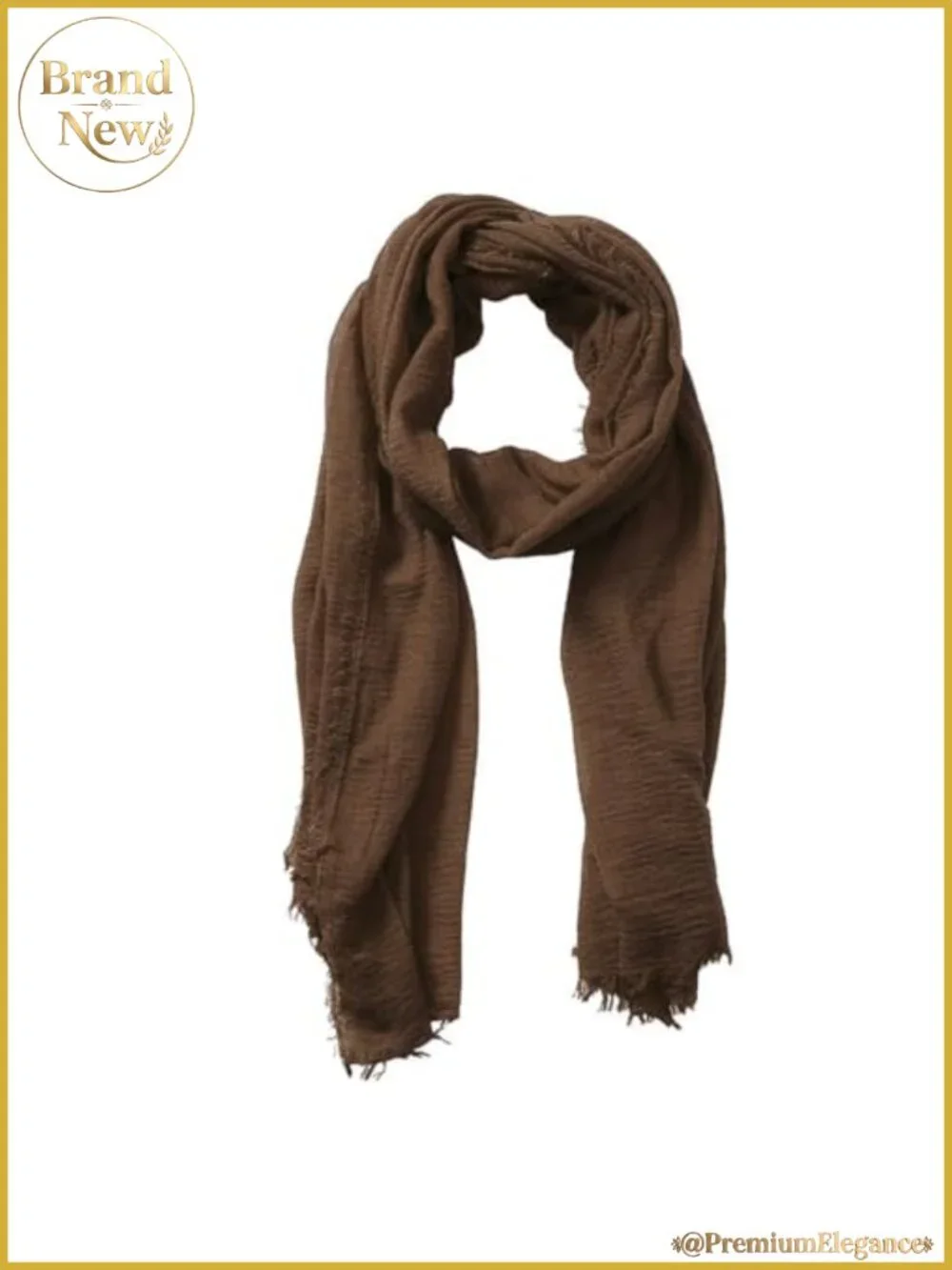 Cotton Linen Blend Oversized Scarf Shawl Wrap 70x35 Boho Beach Cover
